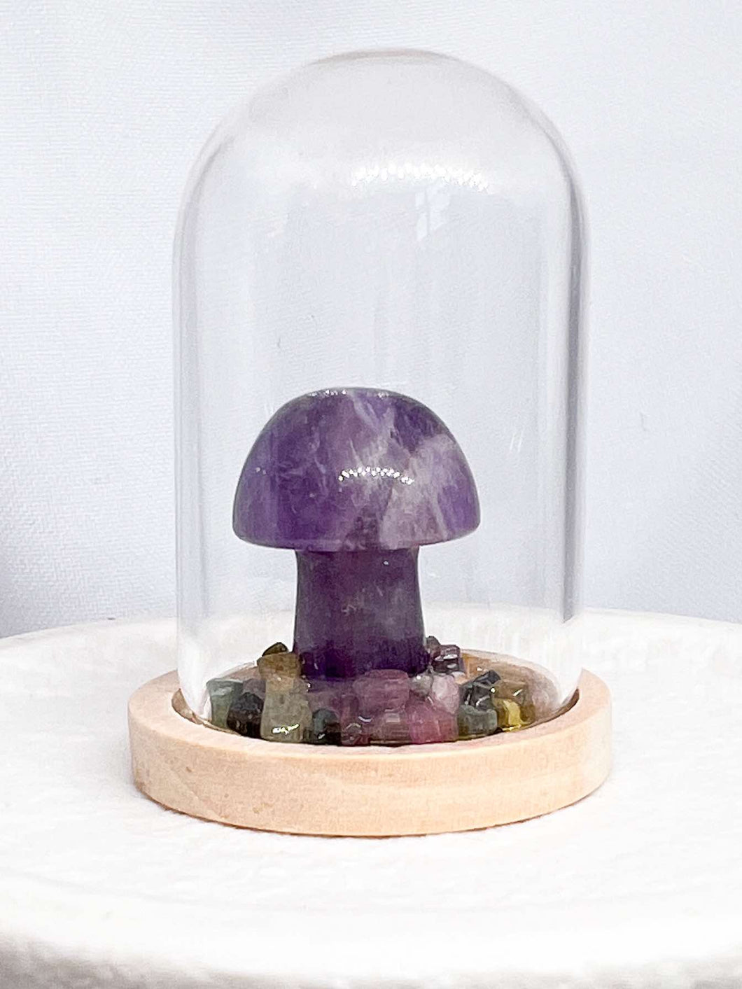 Mini Mushroom Dome - Amethsyt